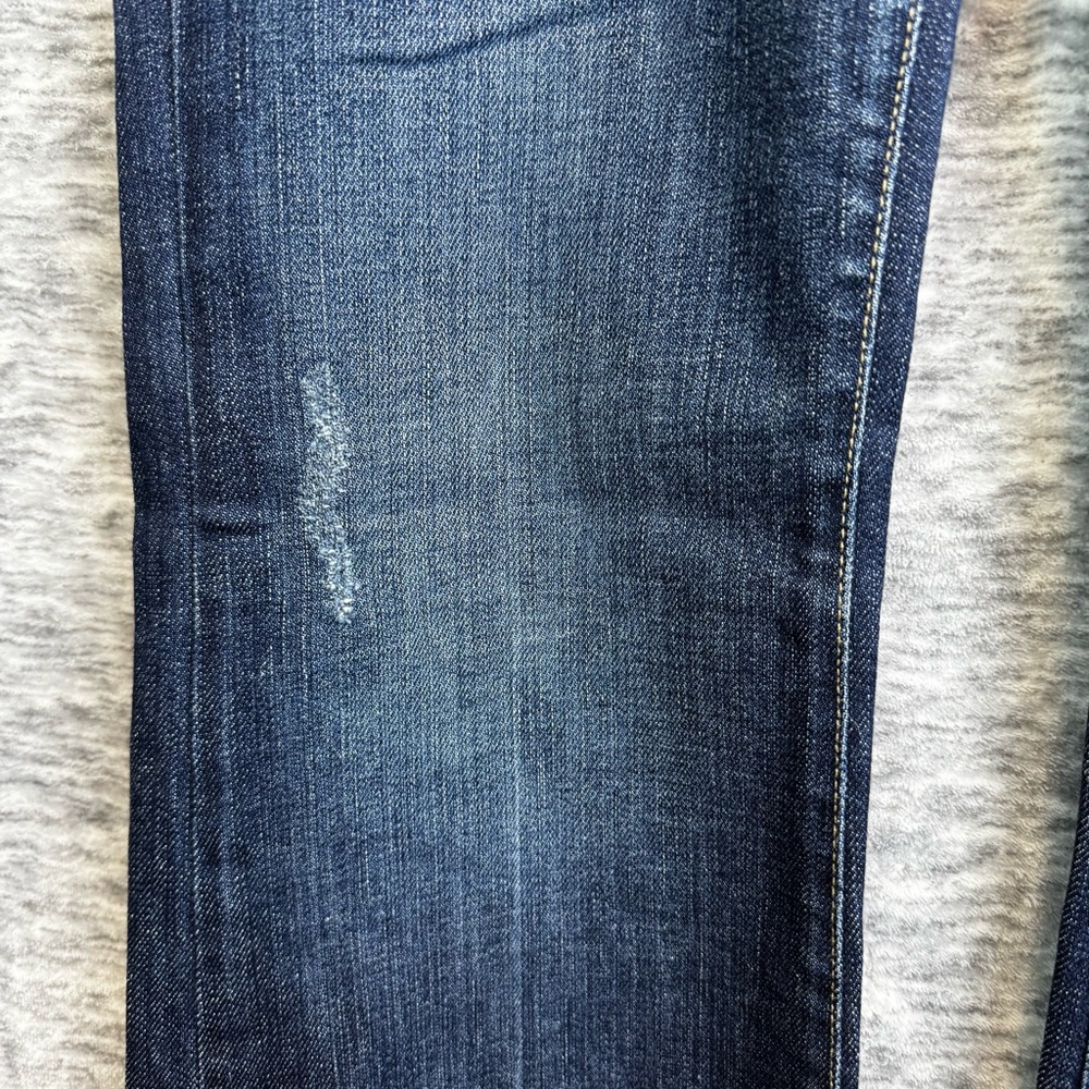 PAIGE Laurel Canyon Bootcut Denim Jeans Dark Blue Size 30 / 10 EUC - Picture 6 of 16